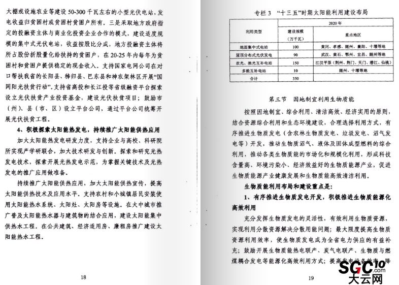 湖北省可再生能源發(fā)展規(guī)劃：在電力買方市場建立配額制度