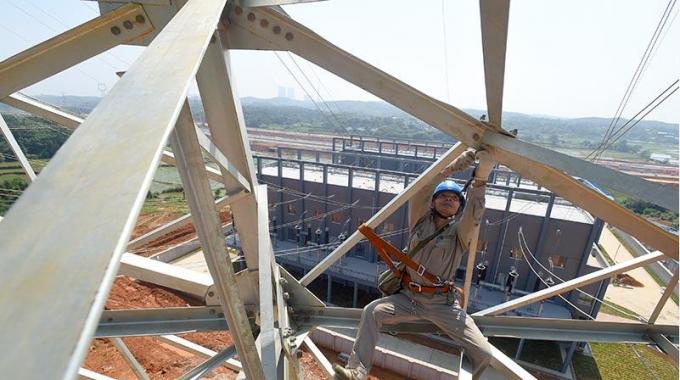 臨空（港口）變電站投運工作已進(jìn)入最后沖刺階段