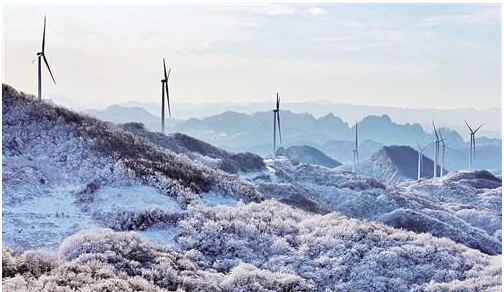湖北?？悼h風(fēng)力發(fā)電好風(fēng)光