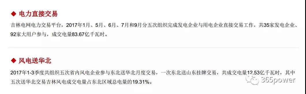 干貨！東北、西北區(qū)域2017售電市場(chǎng)情況