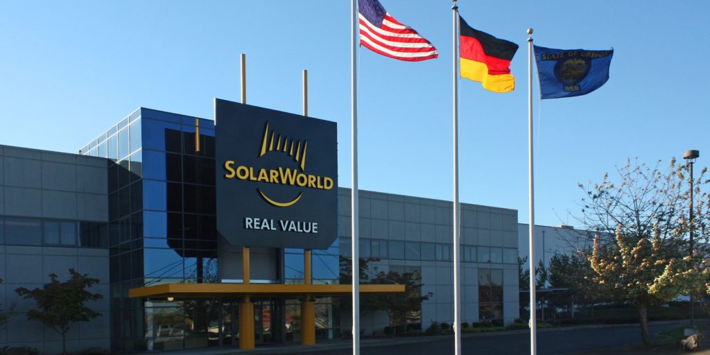從貿易戰(zhàn)到一家親 SunPower收購SolarWorld Americas