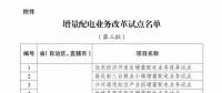 發(fā)改委、能源局公布第三批97個(gè)增量配電業(yè)務(wù)改革試點(diǎn)名單