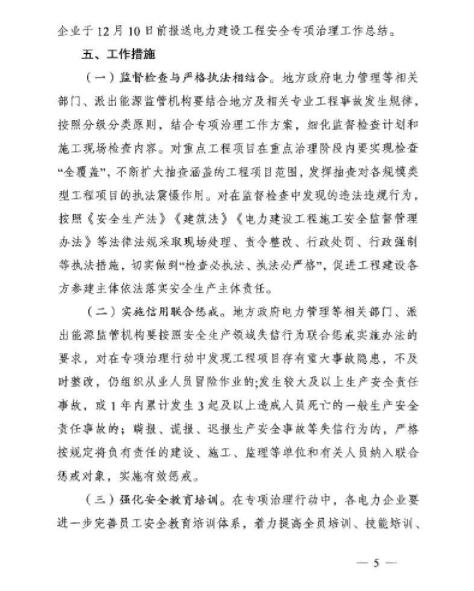 能源局：專項(xiàng)治理風(fēng)電、太陽(yáng)能發(fā)電等發(fā)電建設(shè)工程和電網(wǎng)建設(shè)工程