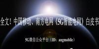 重磅全文！南方電網(wǎng)、中國(guó)移動(dòng)《5G智能電網(wǎng)》白皮書(shū)