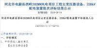 速看 | 河北華電蔚縣西嶺202MW風電項目變壓器設備、220kV配電裝置中標候選人公示 北極星<font color=