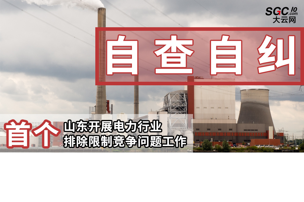 首個(gè)|山東開展電力行業(yè)排除限制競爭問題自查自糾工作