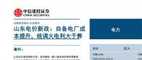 山東電價(jià)新政簡(jiǎn)評(píng)：自備電廠(chǎng)成本提升 統(tǒng)調(diào)火電利大于弊