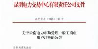 云南放開315千伏安及以上一般工商業(yè)用戶準(zhǔn)入?。ǜ阶再Y料及指南）