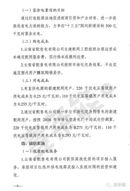 關(guān)于增量配網(wǎng)，云南的這個規(guī)定你肯定想不到